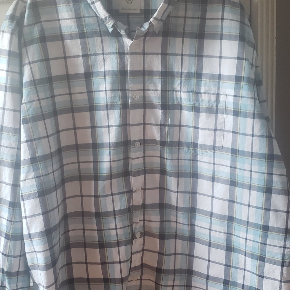Men's Life Khaki long sleeve shirt